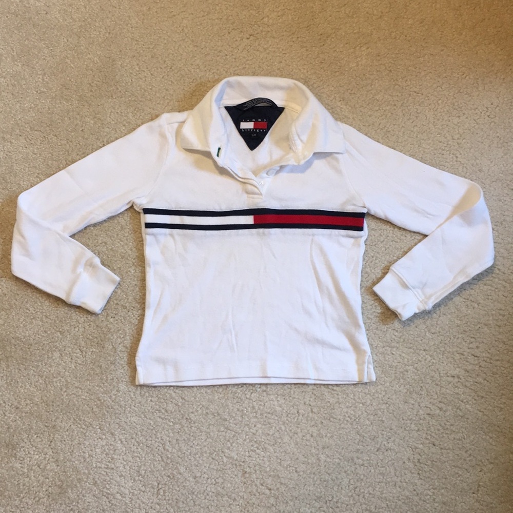 EUC Tommy Hilfiger collared long sleeve